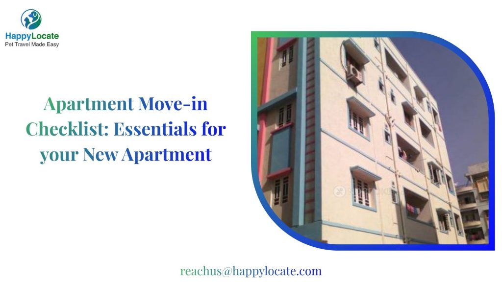 Apartment Move-in Checklist: Essentials for your New Apartment