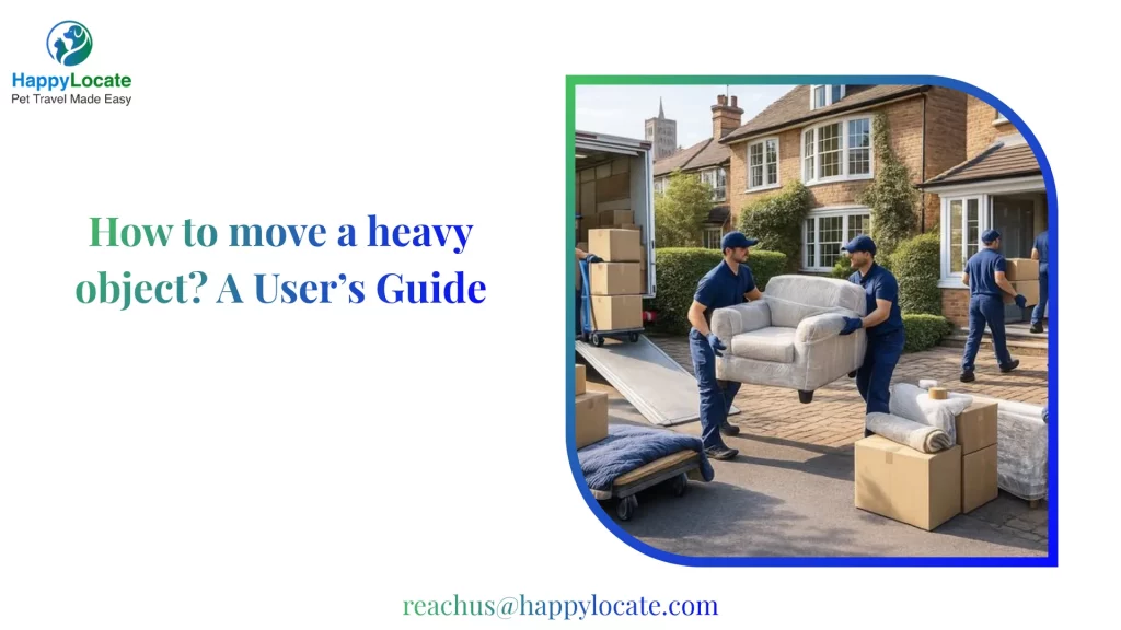 How to move a heavy object? A User's Guide