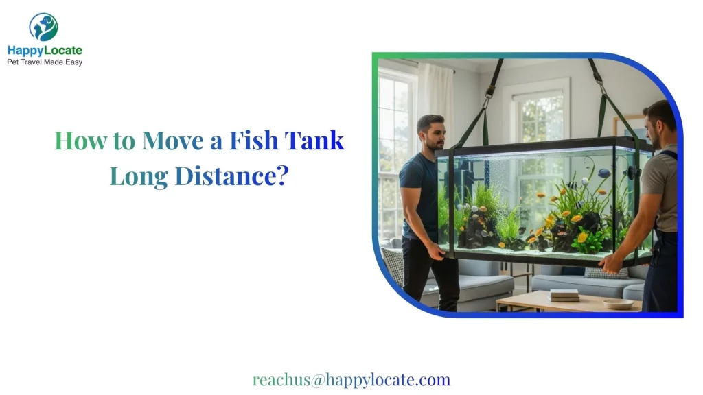 How to Move a Fish Tank Long Distance?