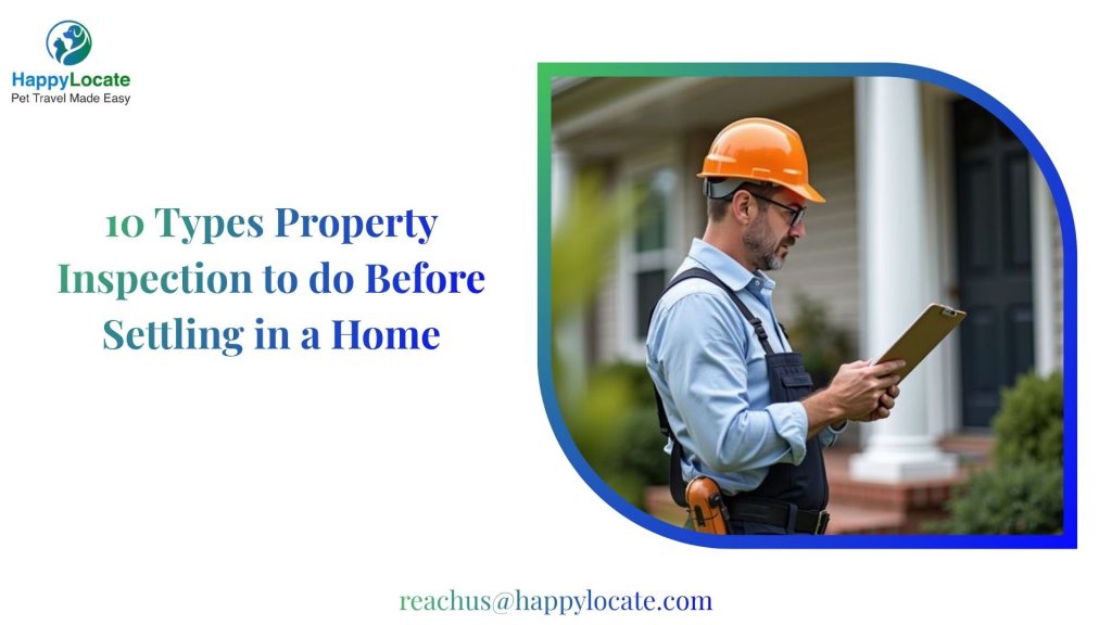 10 Types Property Inspection to do Before Settling in a Home