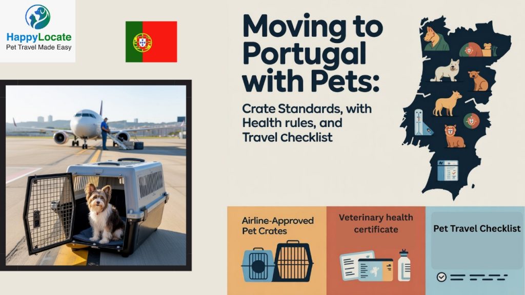 Moving Pets to Portugal: Crate & Health Rules