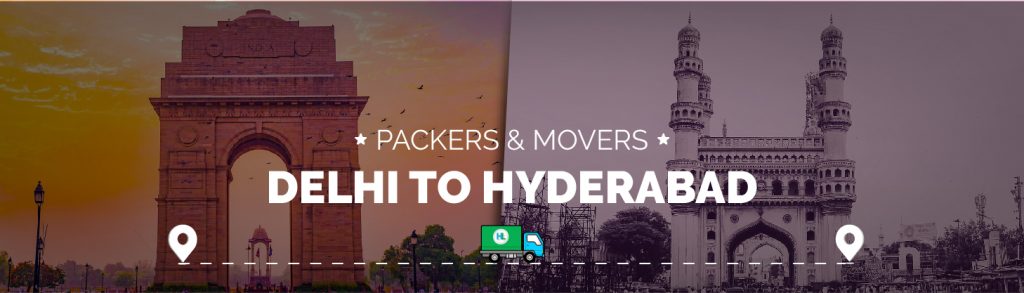 Packers & Movers Delhi to Hyderabad